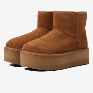 UGG CLASSIC MINI PLATFORM Chestnut